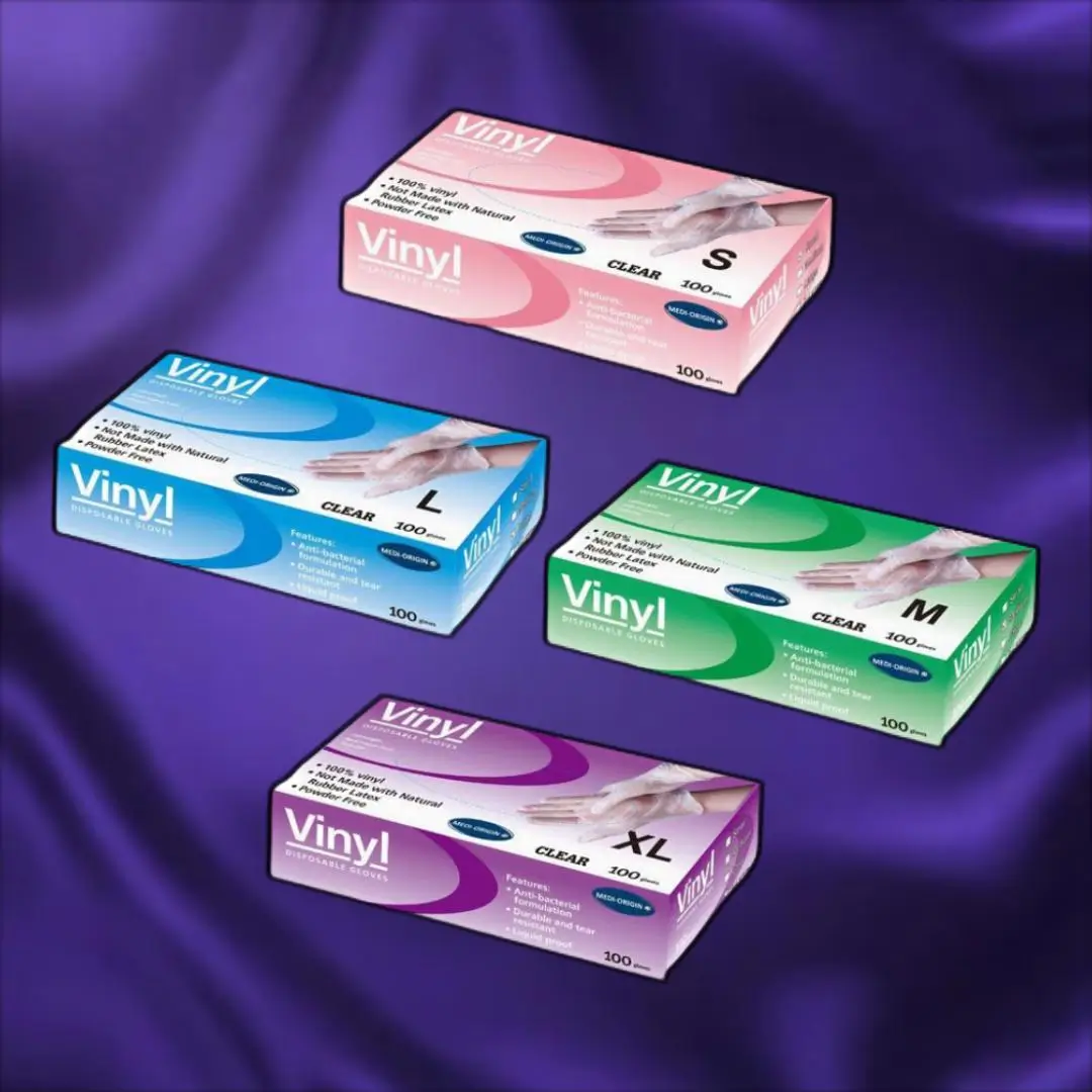 Vinyl Clear Disposable Gloves